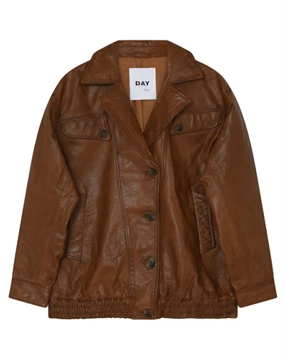 Day Birger et Mikkelsen - Mette Leather Jakke - Rubber